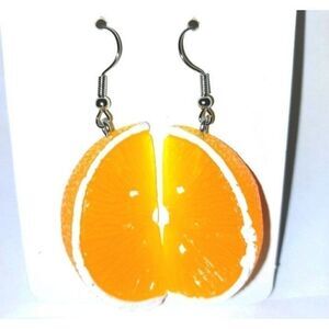 Gorgeous orange slices earrings
